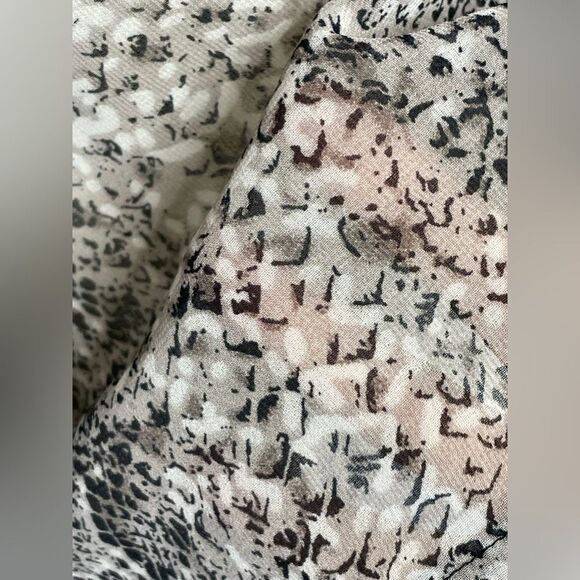 BLVD Snake Print Top S - Picture 3 of 7